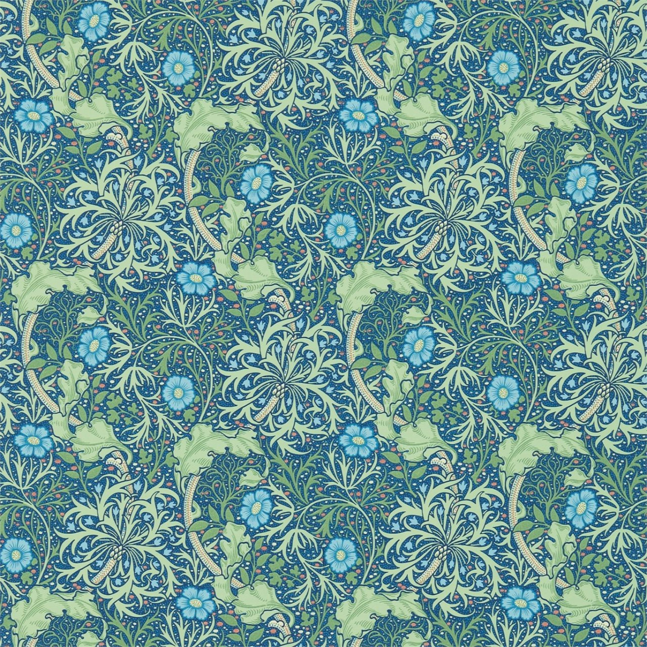 Morris Seaweed (W) by Morris & Co Wallpaper Store — FABRIC STUDIO STORE