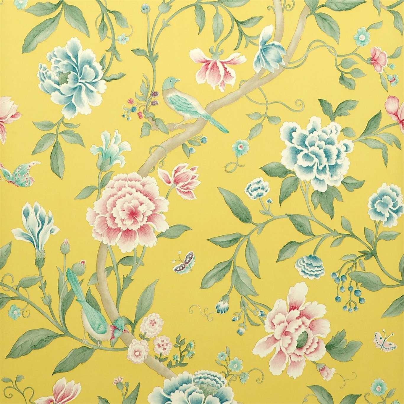Porcelain Garden (W) by Sanderson Wallpapers | Store — FABRIC STUDIO STORE